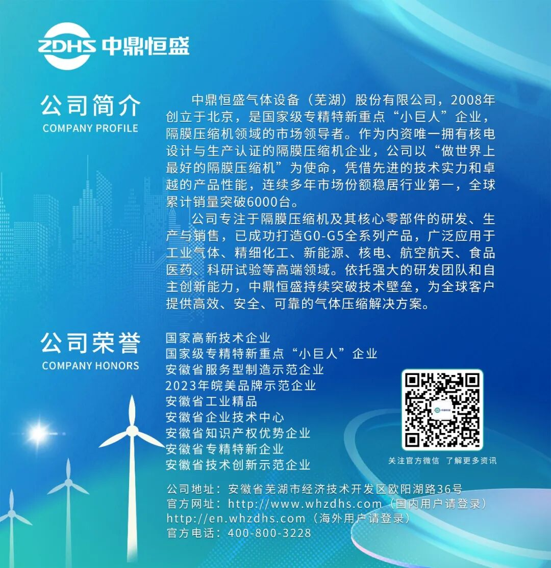 Zhongding Hengshengs „Membrankompressor für Wasserstoffbefüllung mit großem Durchfluss bei 20 MPa“ besteht die Bewertung der wissenschaftlichen und technologischen Errungenschaften; die Technologie erreicht internationales fortgeschrittenes Niveau.